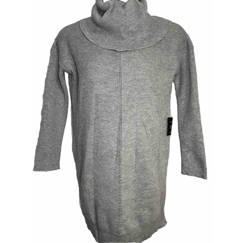 Lulus Light Gray Size Large Tea Reader Turtleneck… - image 1